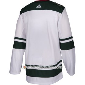 Män Ishockey Minnesota Wild Tröja Blank Adidas Vit Authentic